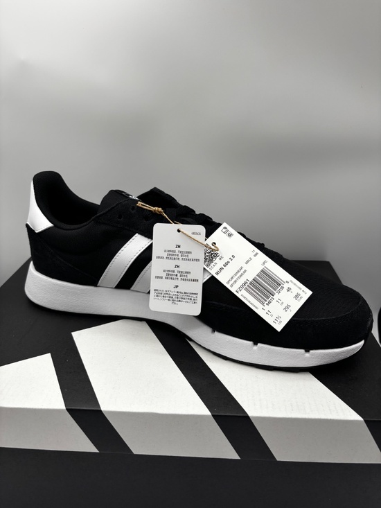adidas men Run 60s 2.0 Sneaker Shoes, Color Black - Size 11.5 main image 10